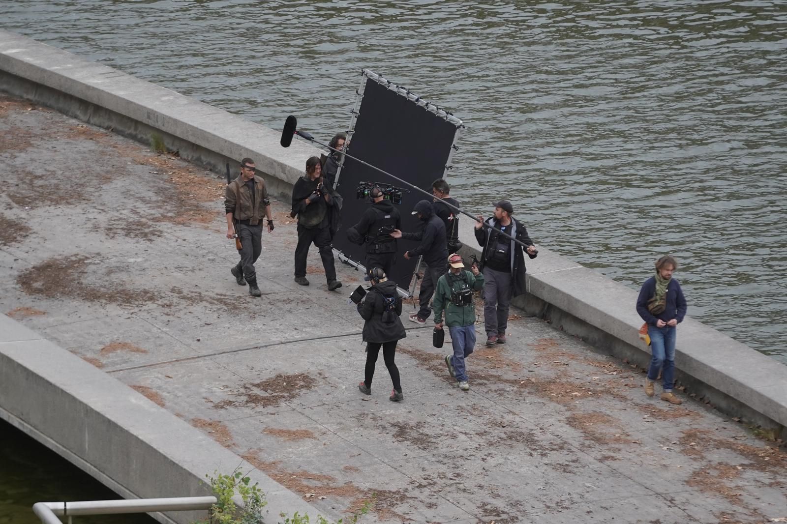 En imágenes: rodaje de 'The Walking Dead' en Bilbao