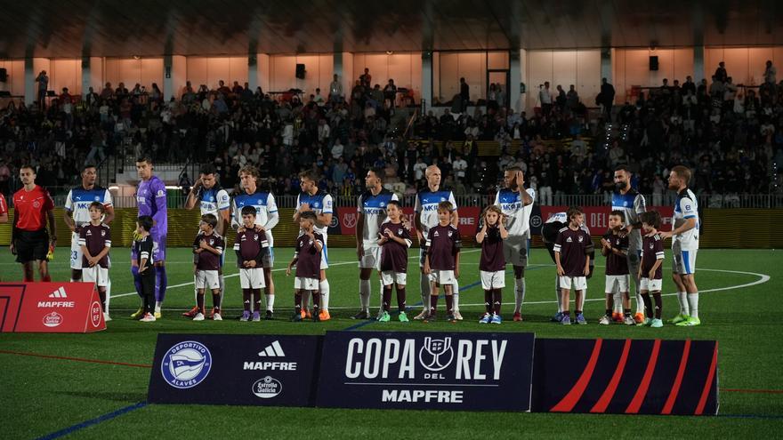 La goleada del Alavés al Getxo, en imágenes