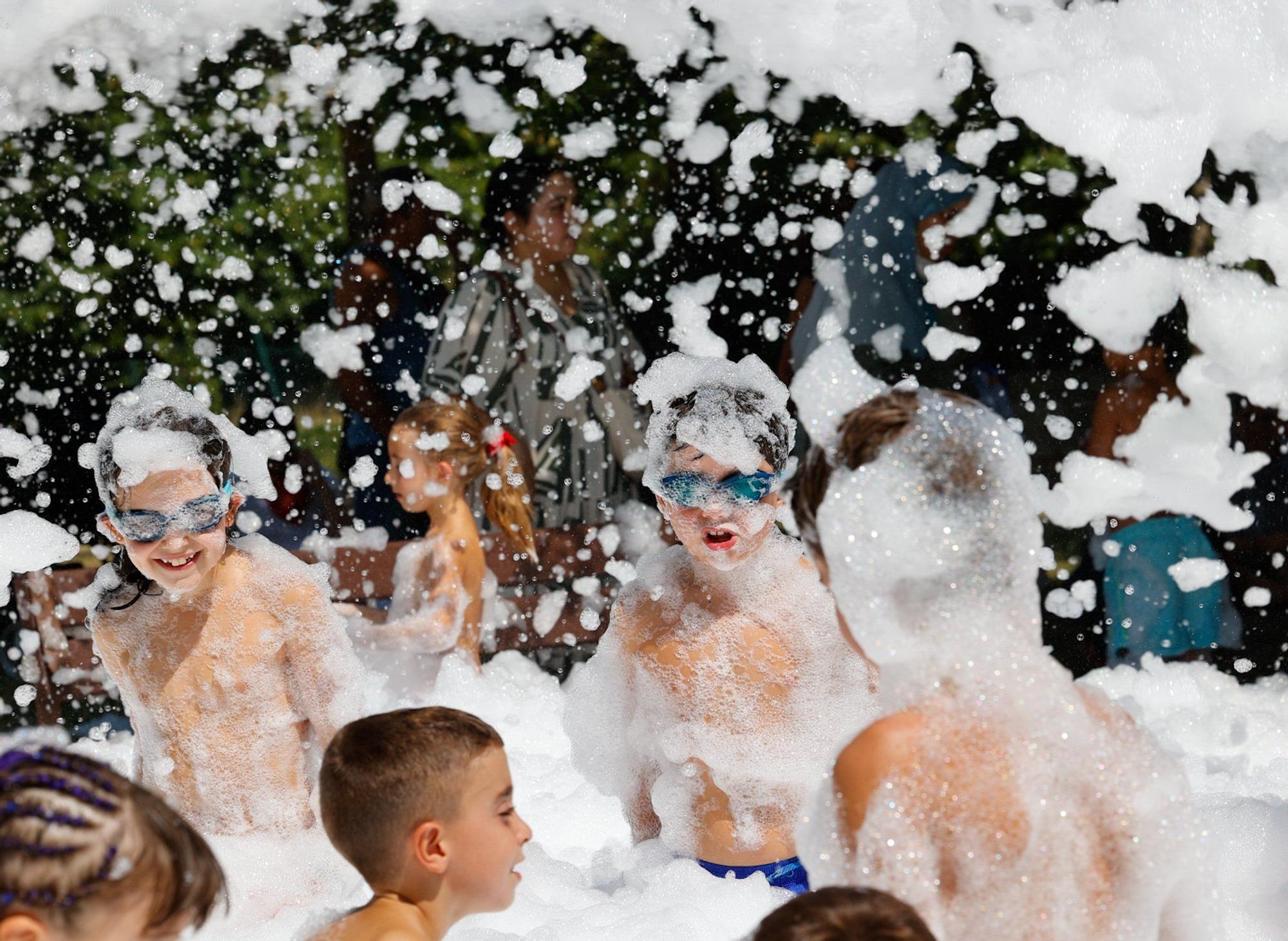 Fotos del Día de la Infancia en las fiestas de Aoiz