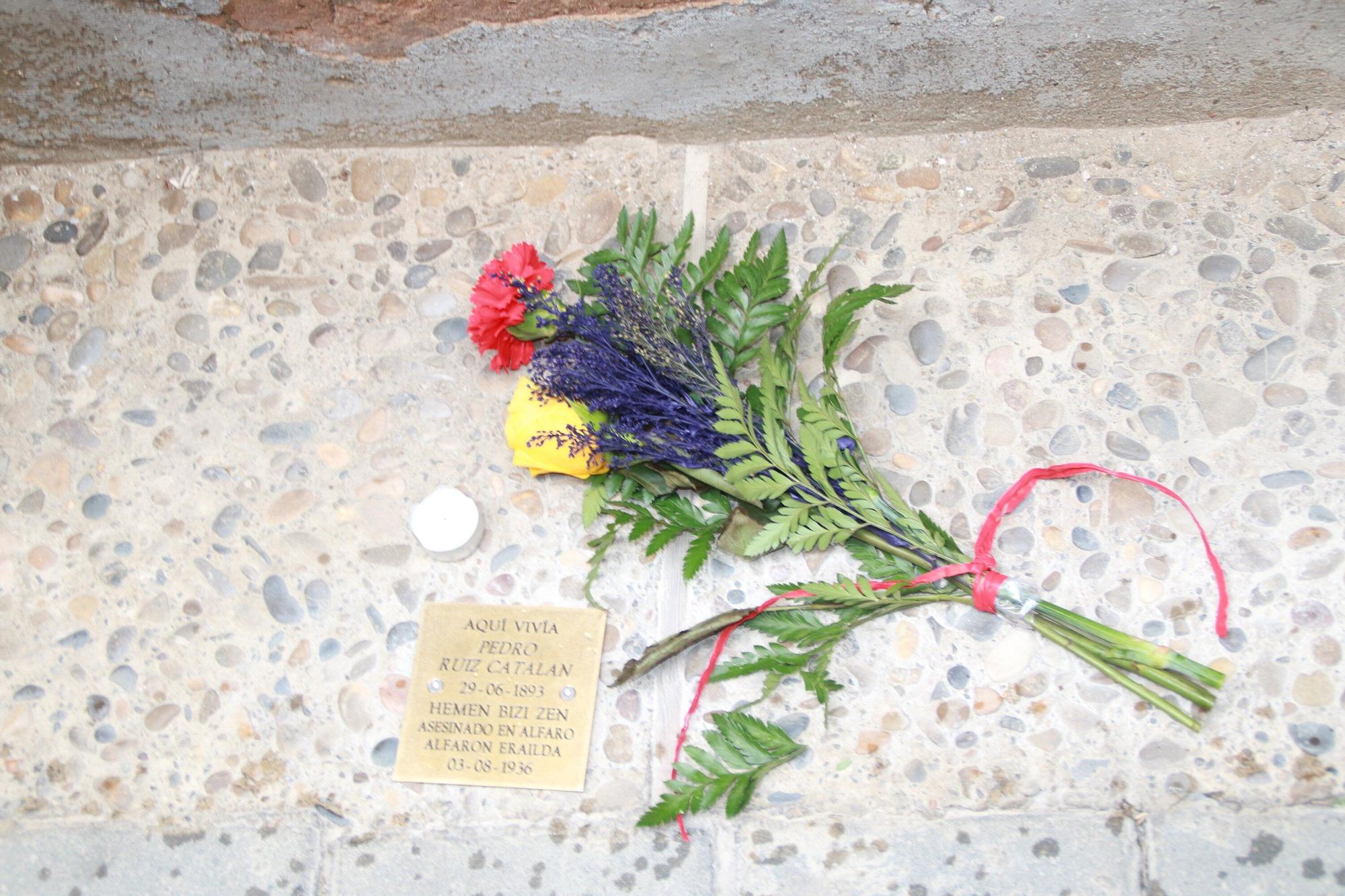 Homenaje en Corella a 7 de sus 85 vecinos asesinados en el golpe de estado de 1936
