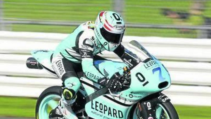 Efrén confía en cerrar ya su salto a Moto2