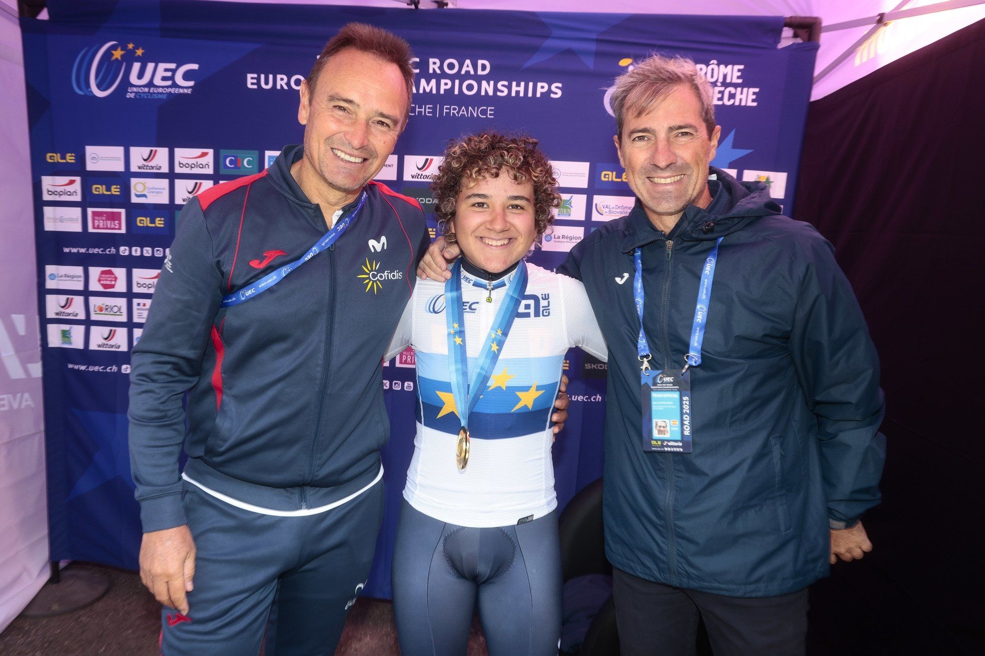 Fotos de Paula Ostiz, bicampeona de Europa júnior