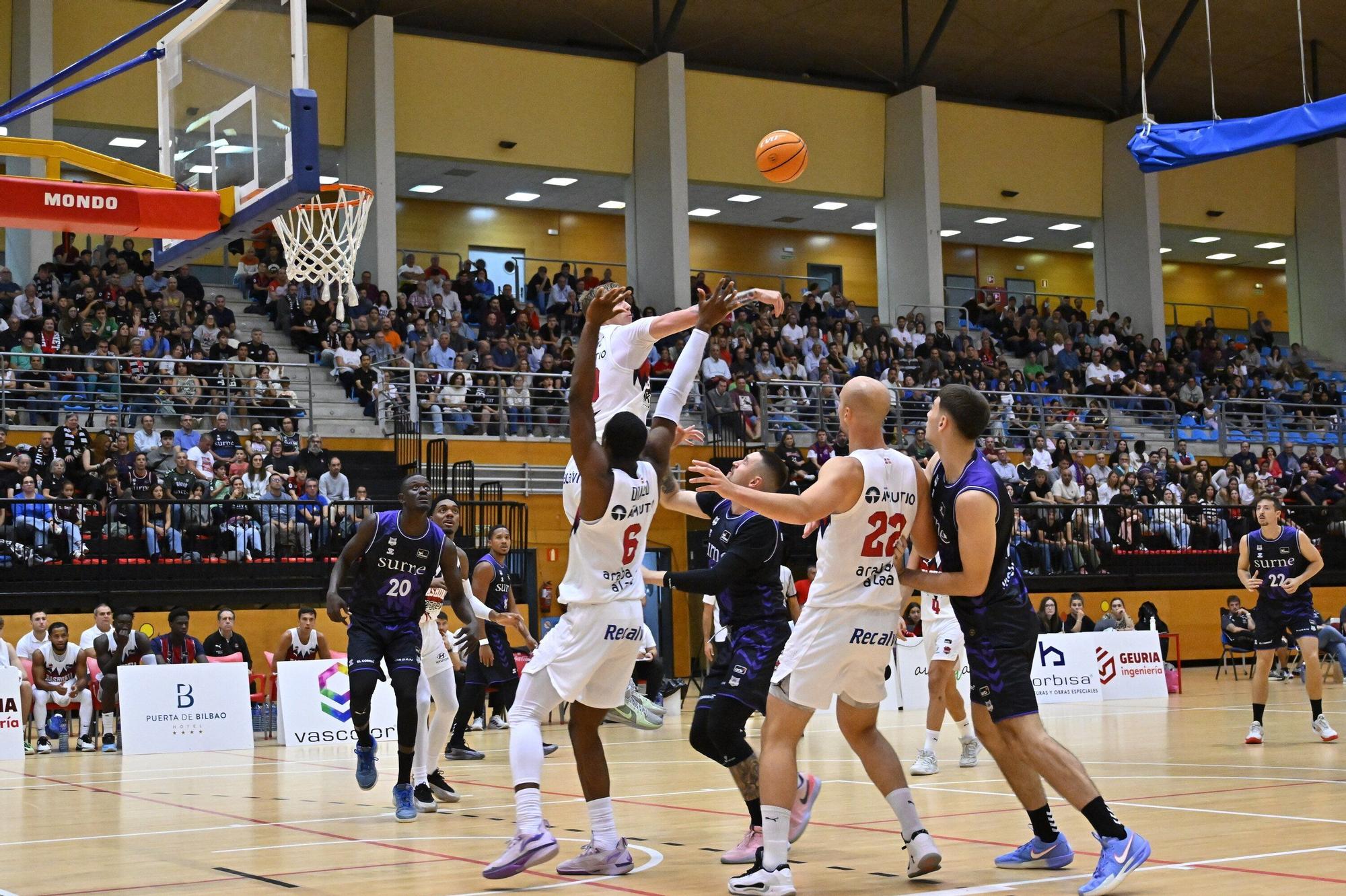 El Bilbao Basket-Baskonia, en imágenes