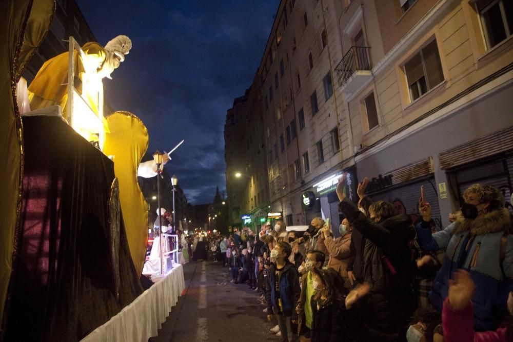 Olentzero y Mari Domingi en Vitoria