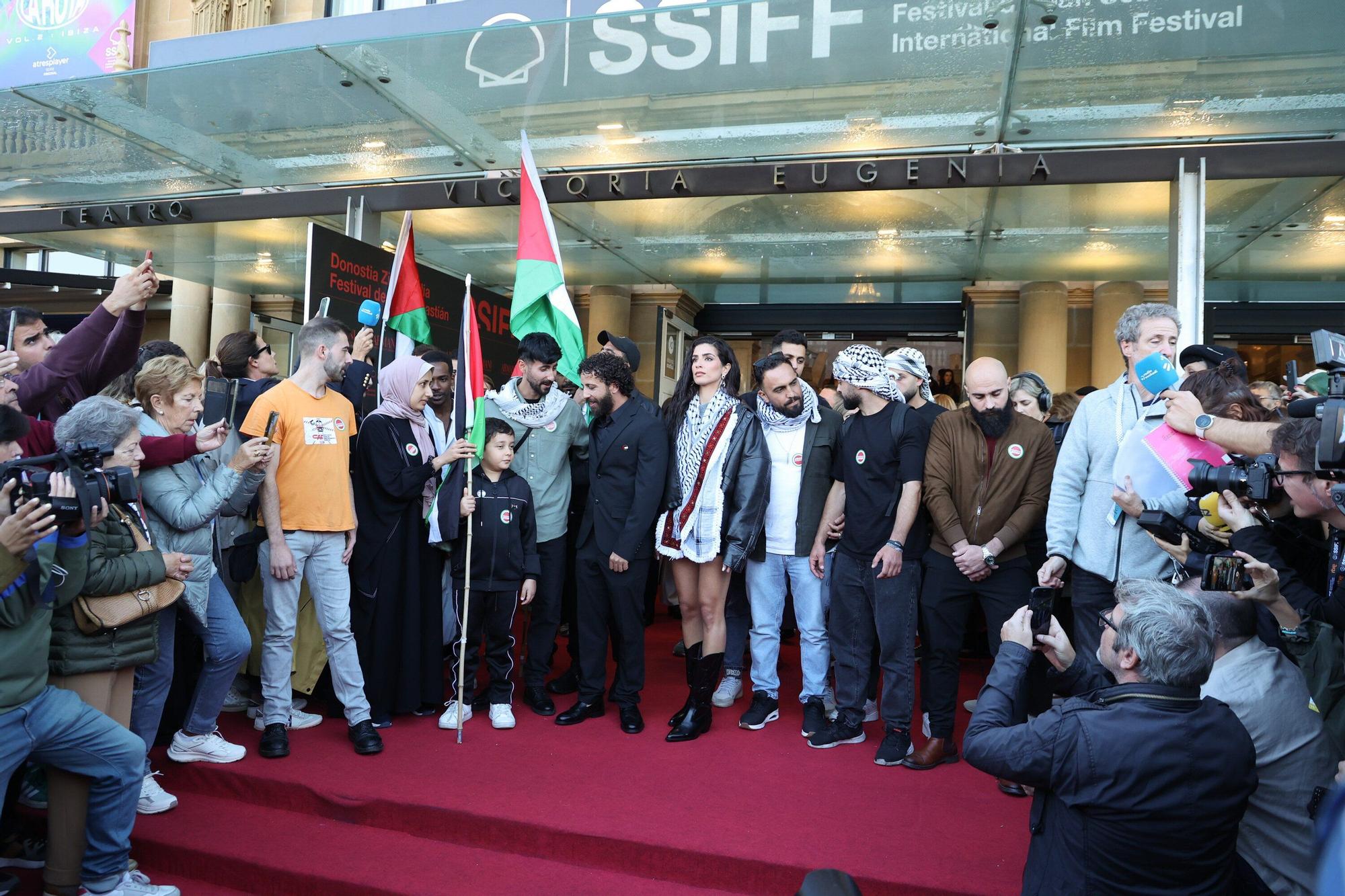 La voz de Hind Rajab | Fotos de la marcha en apoyo a Palestina en Donostia - San Sebastián