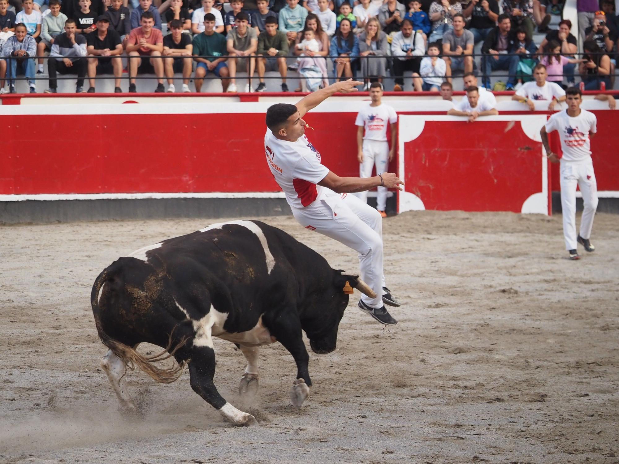 El extremeño Israel Pérez 'Ruso' se estrena con victoria en el Campeonato de Recortadores de Azpeitia