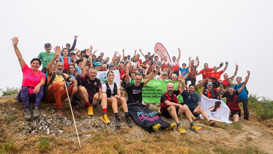 Reto solidario: Monte Urko, emotivo e inclusivo III Memorial Javi Alberdi