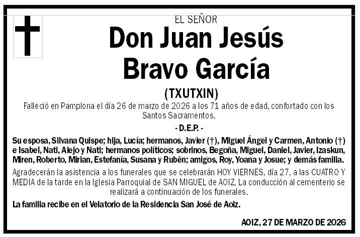 Juan Jesús Bravo García