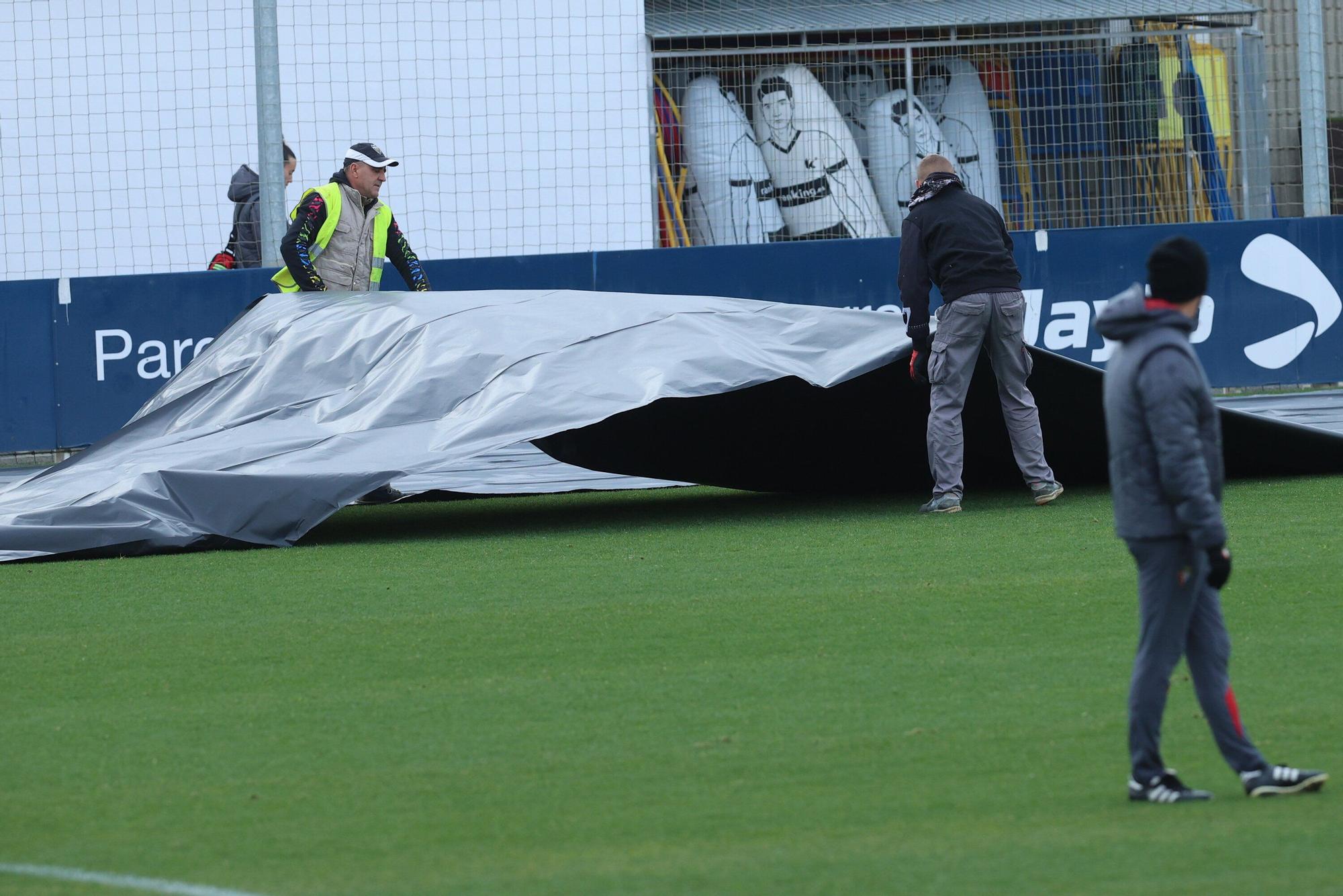Fotos del entrenamiento de Osasuna (20 de noviembre de 2025)