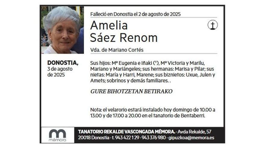 AMELIA SAEZ RENOM