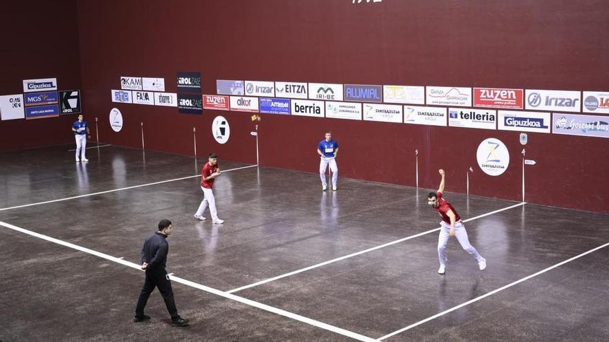 Oihan Etxeberria, el vigente campeón de la jaula, aspira al parejas en el Memorial Goñi