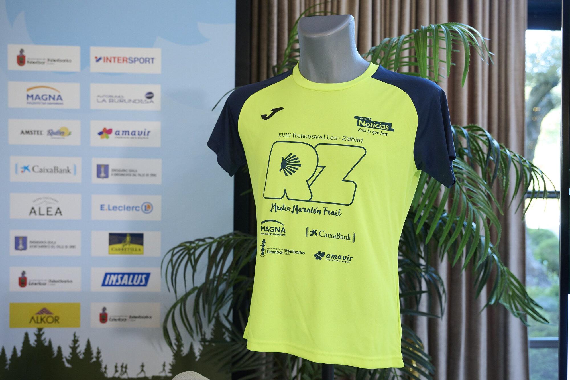 Fotos de la presentación de la XVIII Roncesvalles Zubiri