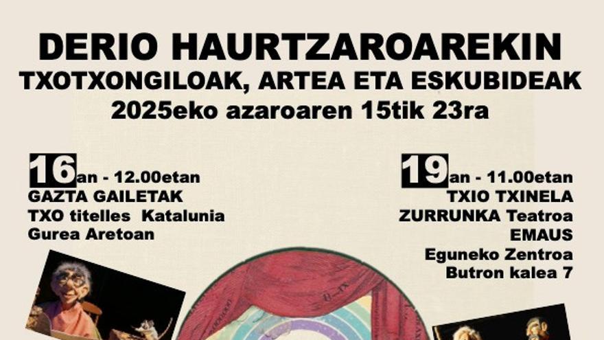 La magia de los títeres llega a Derio