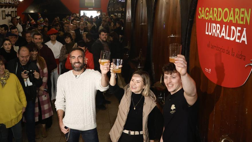 Sagardo Berriaren Eguna, una lista muy ilustre para arrancar la temporada del txotx