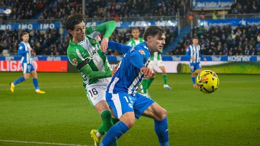 Un once casi de carrerilla en el Alavés