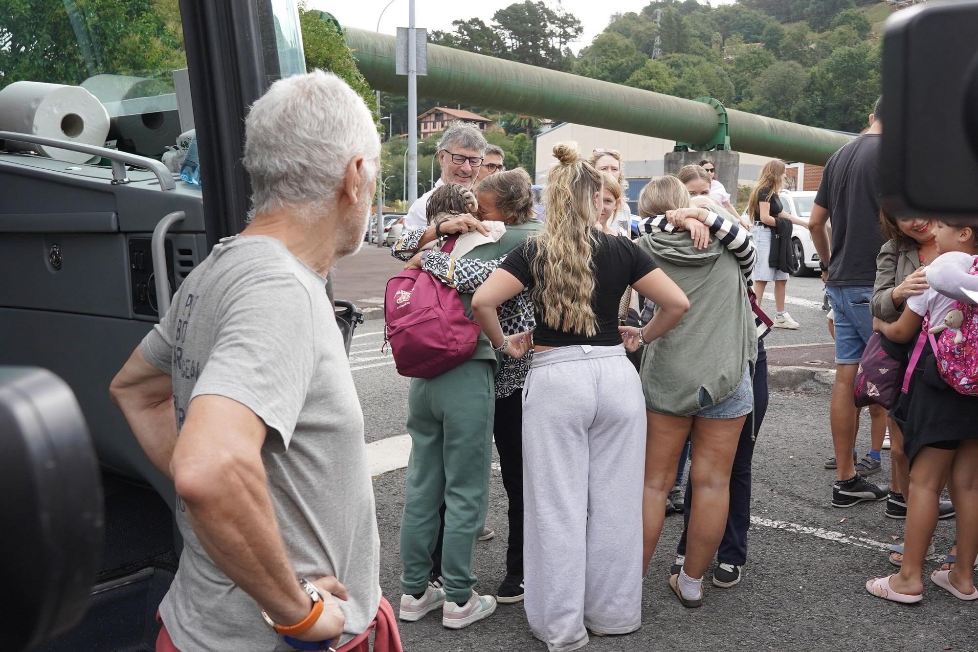 En imágenes: El regreso a Ucrania tras un verano maravilloso en Euskadi
