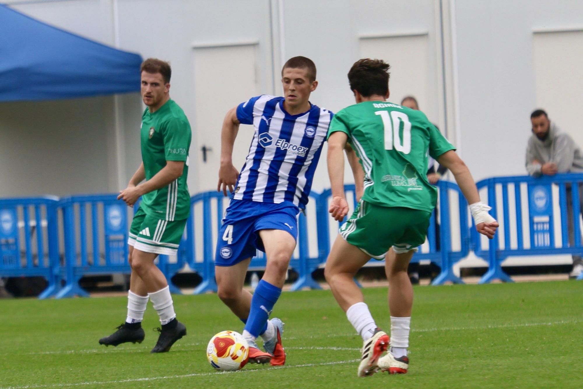 En imágenes: "Alavés B contra el Gernika"