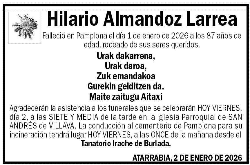Hilario Almandoz Larrea