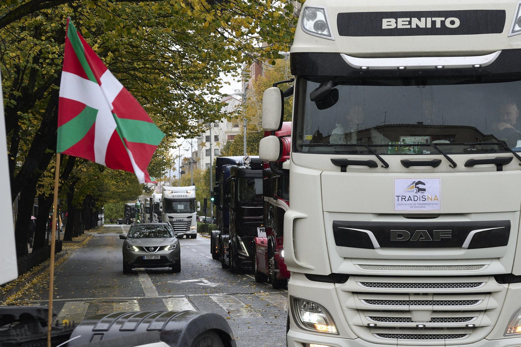 Fotos de la camionada en Pamplona (sábado 8 de noviembre de 2025)