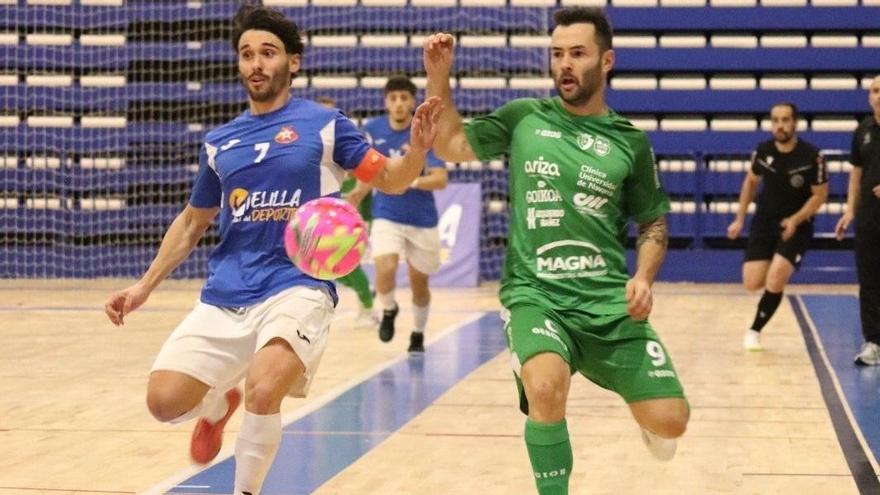 Osasuna Magna, eliminado de la Copa por el colista de Segunda