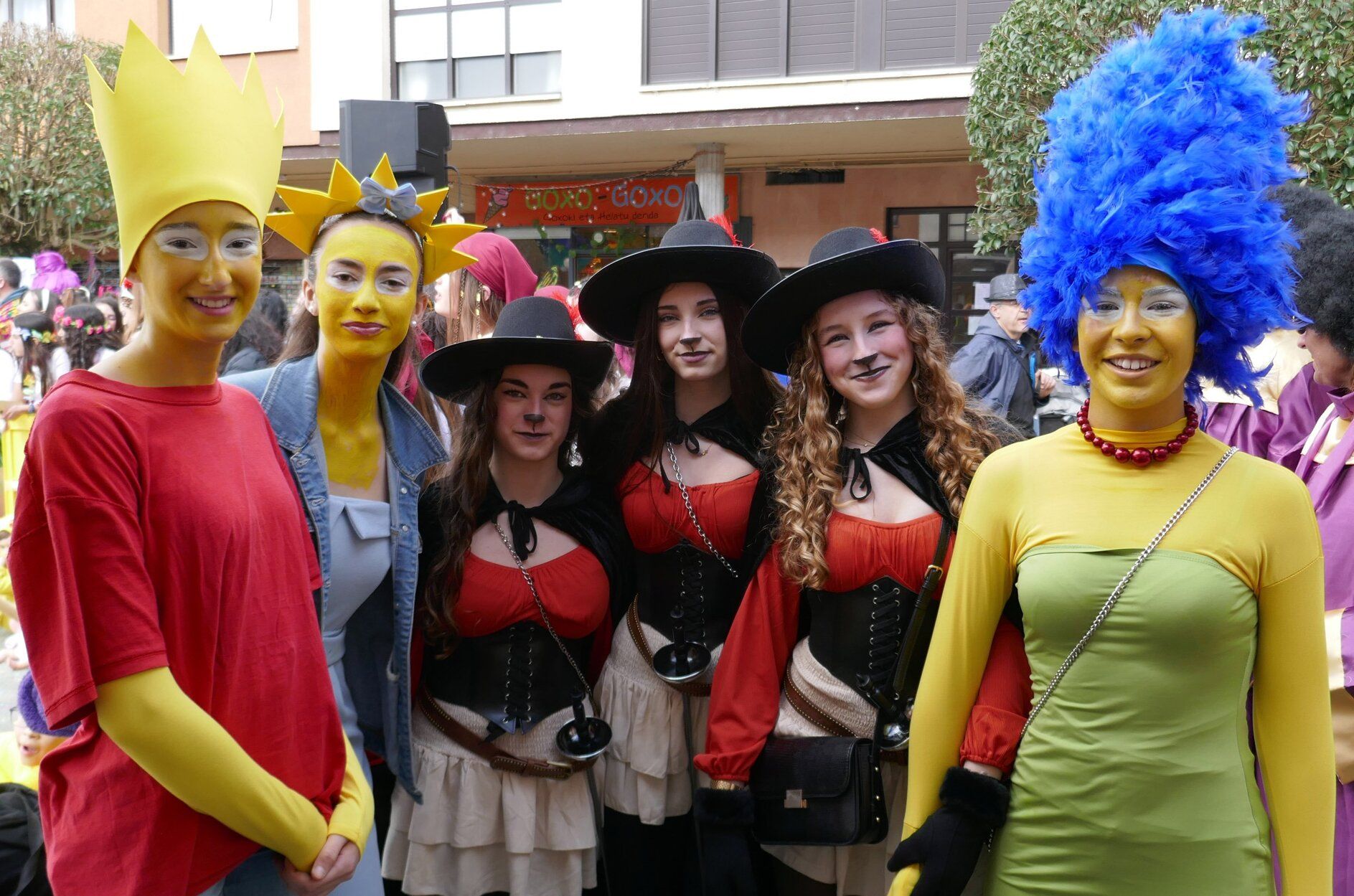 La magia del carnaval transforma Lekunberri