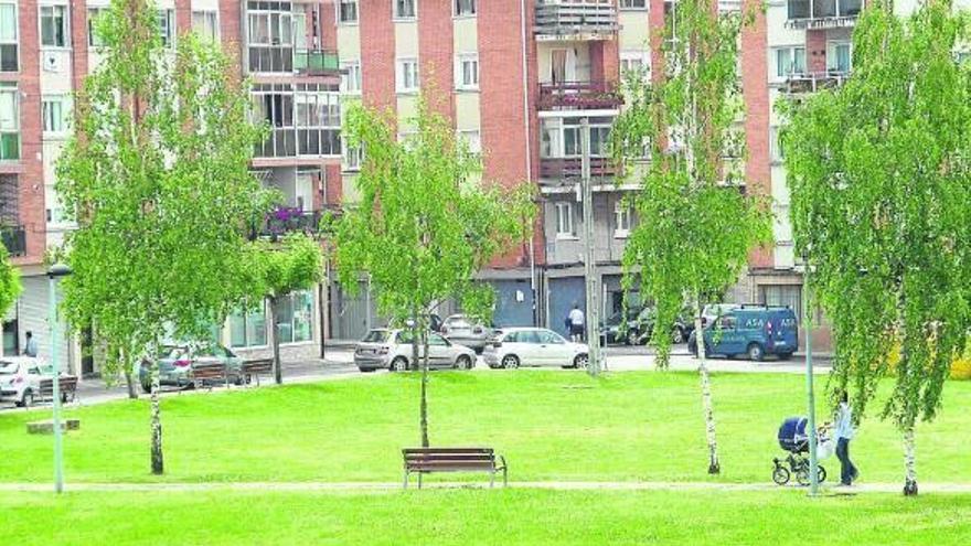 El plan contempla mantener una zona verde en Lantzarte de 4.000 metros cuadrados.