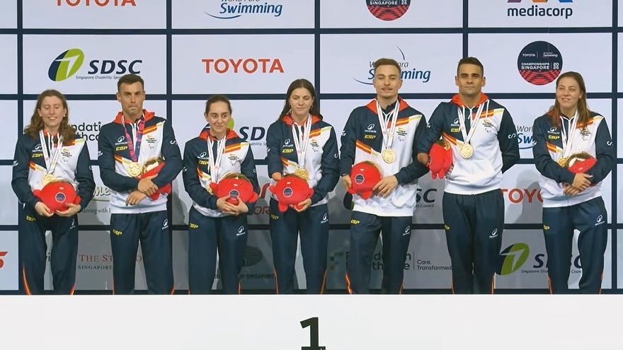 Medalla de oro para Iñigo Llopis y Nahia Zudaire en el Mundial
