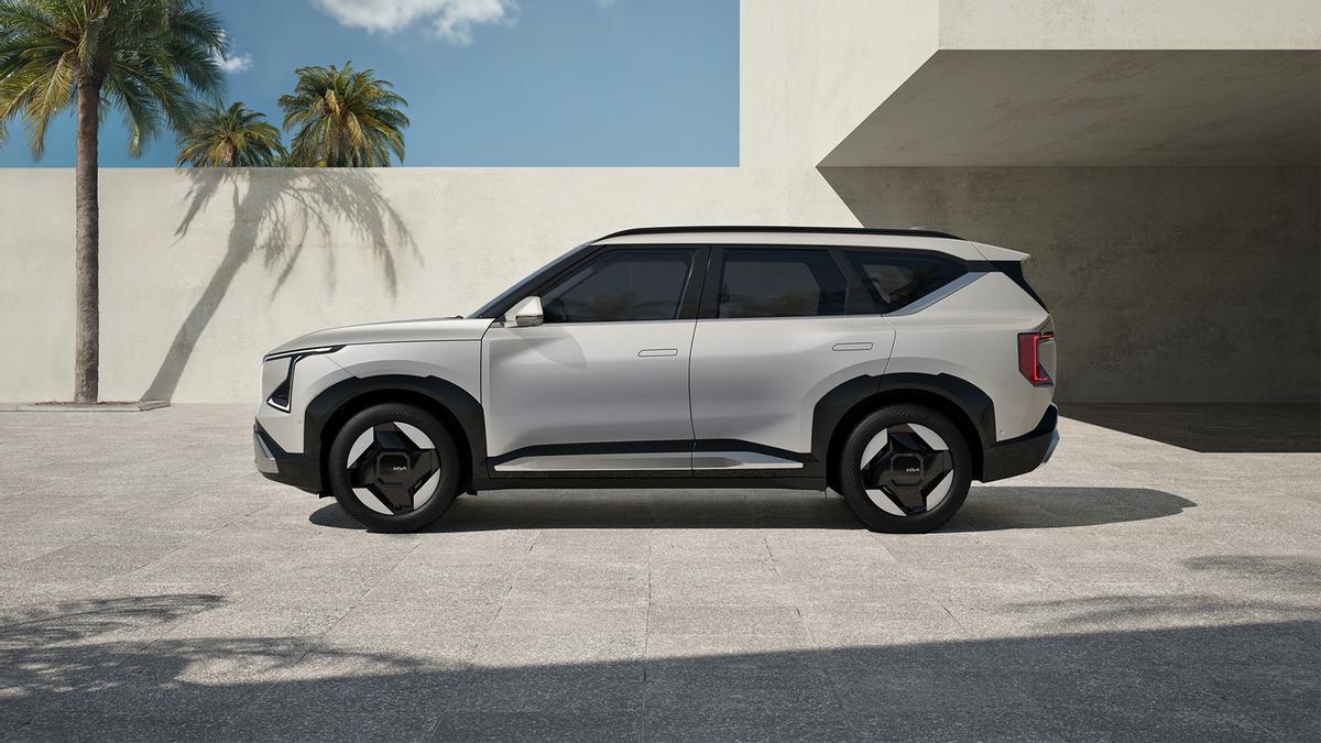 Silueta del inminente SUV EV5.