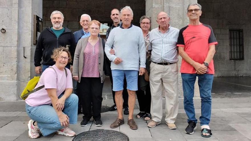 Las víctimas del franquismo de Astigarraga llegan a Estrasburgo