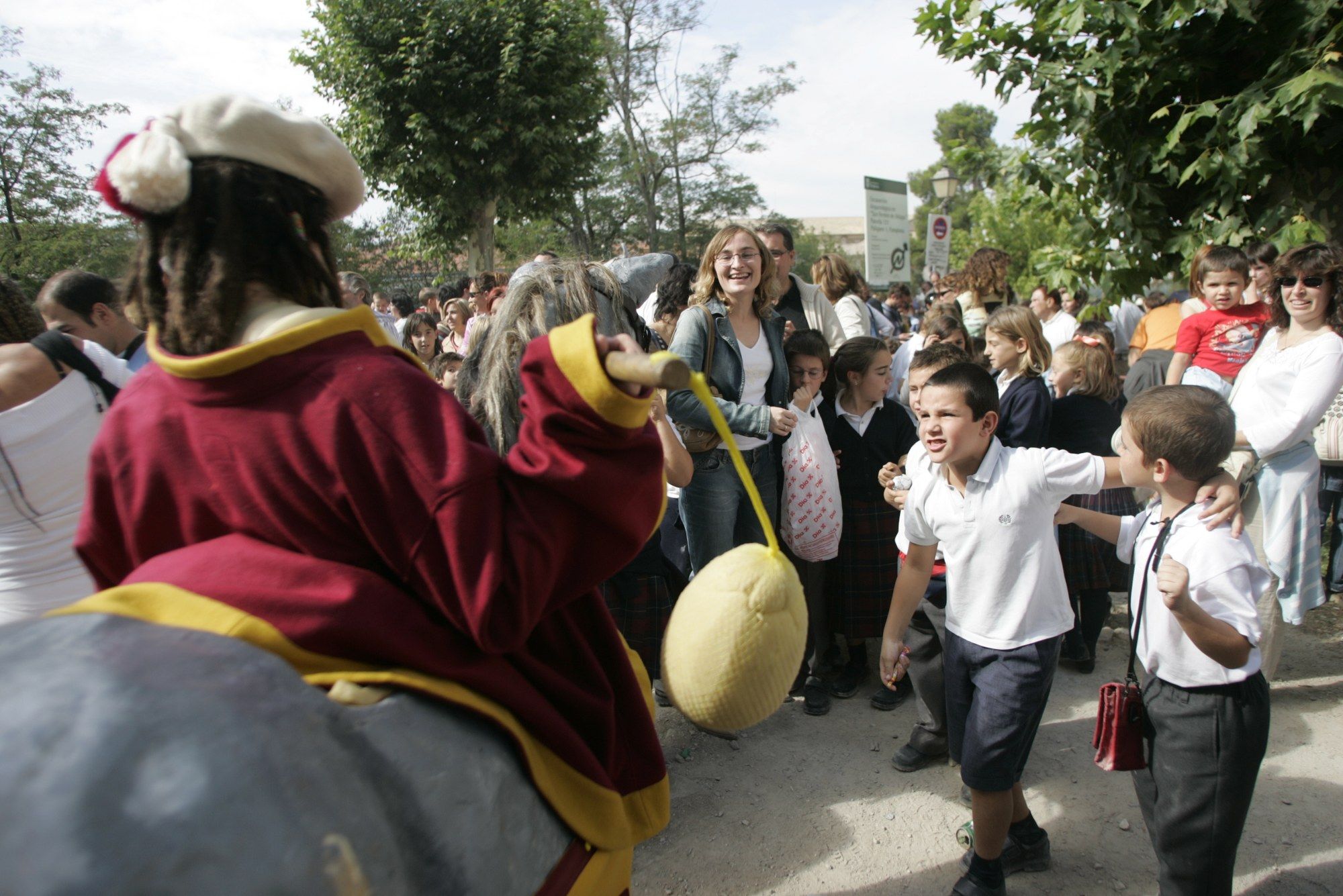 Protagonistas del cohete de San Fermín Txikito a lo largo de los años