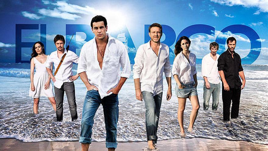 Los protagonistas de &#039;El barco&#039;, en el póster promocional de la serie.