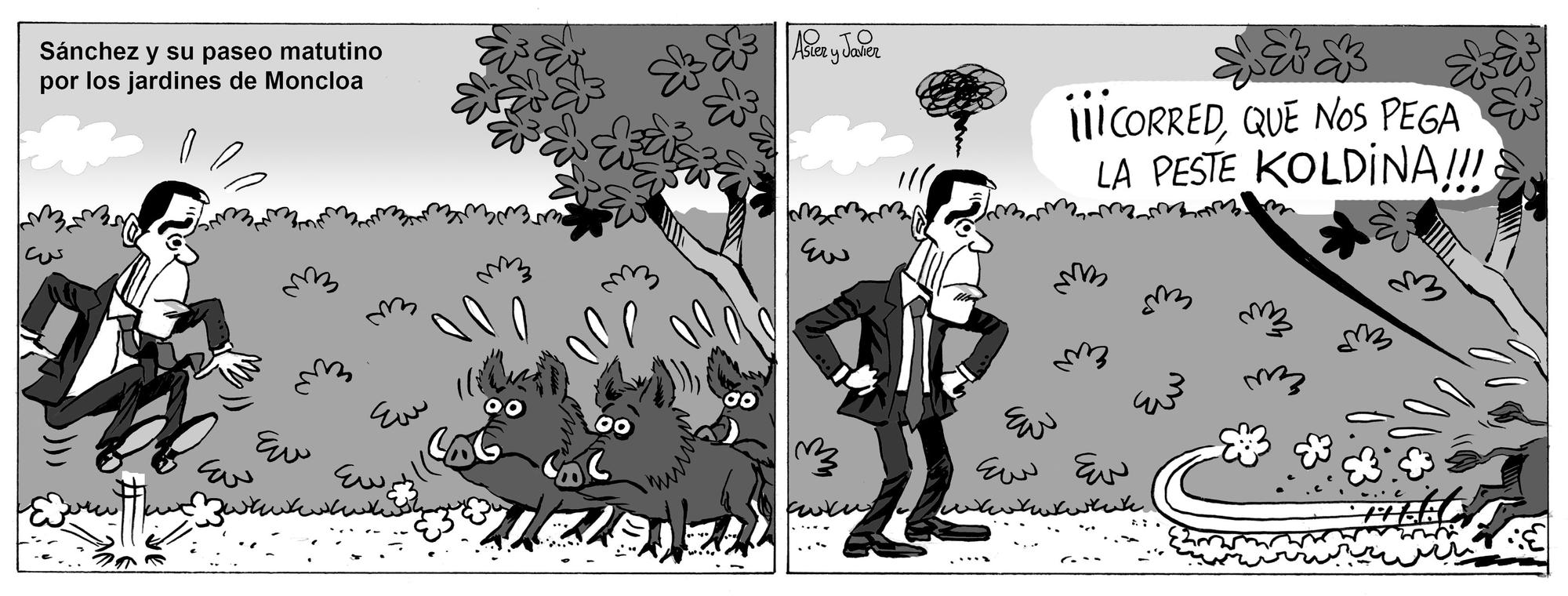 La tira de Asier y Javier del miércoles 3 de diciembre de 2025