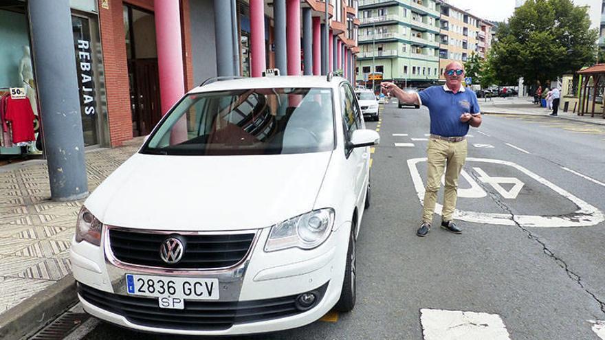 Los taxistas se encuentran ahora en la calle Lehendakari Aguirre.