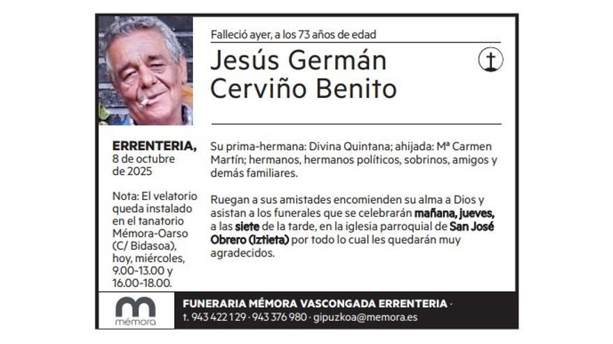 Jesús Germán Cerviño Benito