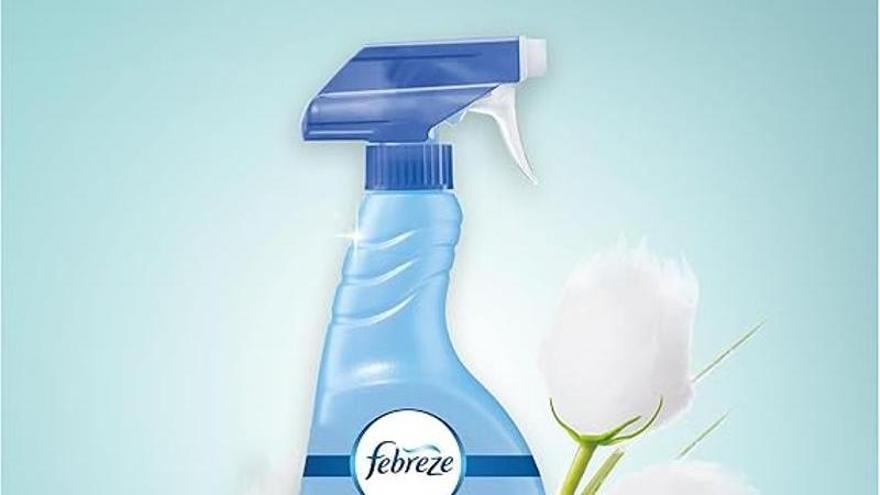 Imagen del spray Febreze refrescante de tela de Amazon