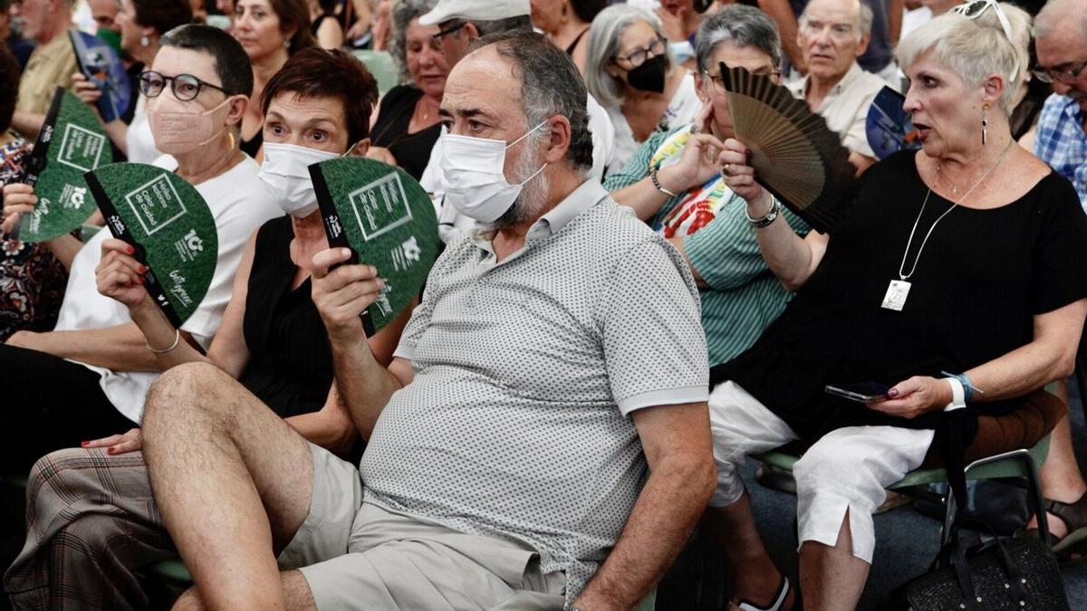 Público en la primera doble sesión del Festival de Jazz de Vitoria 2022