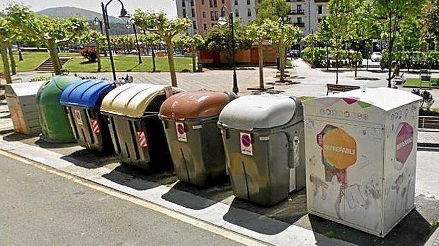 La zona de contenedores de Zuhaizbidea se desplaza