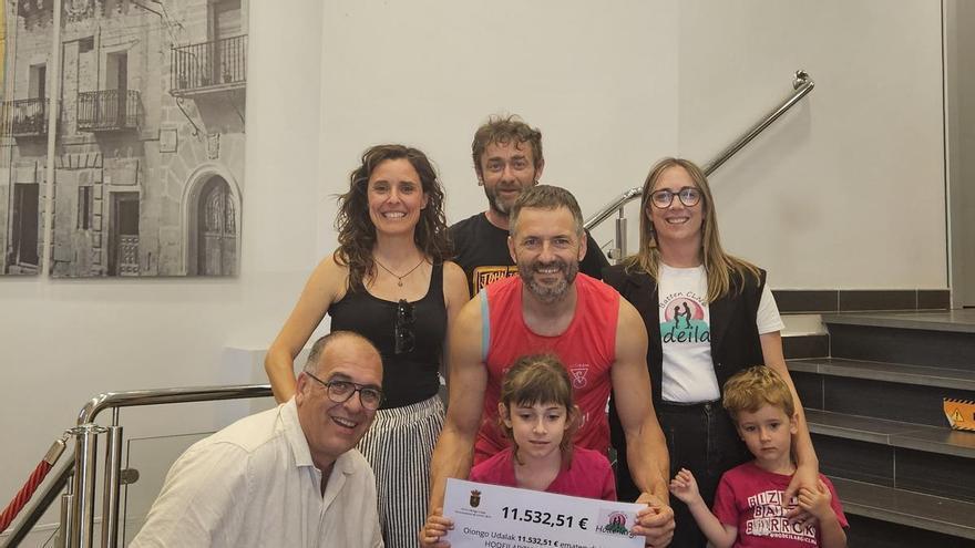 Oion se vuelca con la Fundación Hodeilargi y recauda más de 11.000 euros