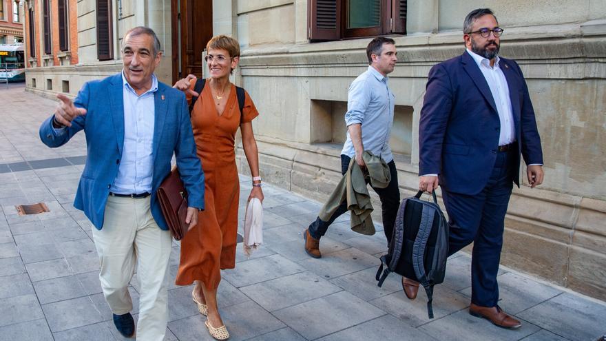 Reunión de los socios de Gobierno sobre las obras de los túneles de Belate