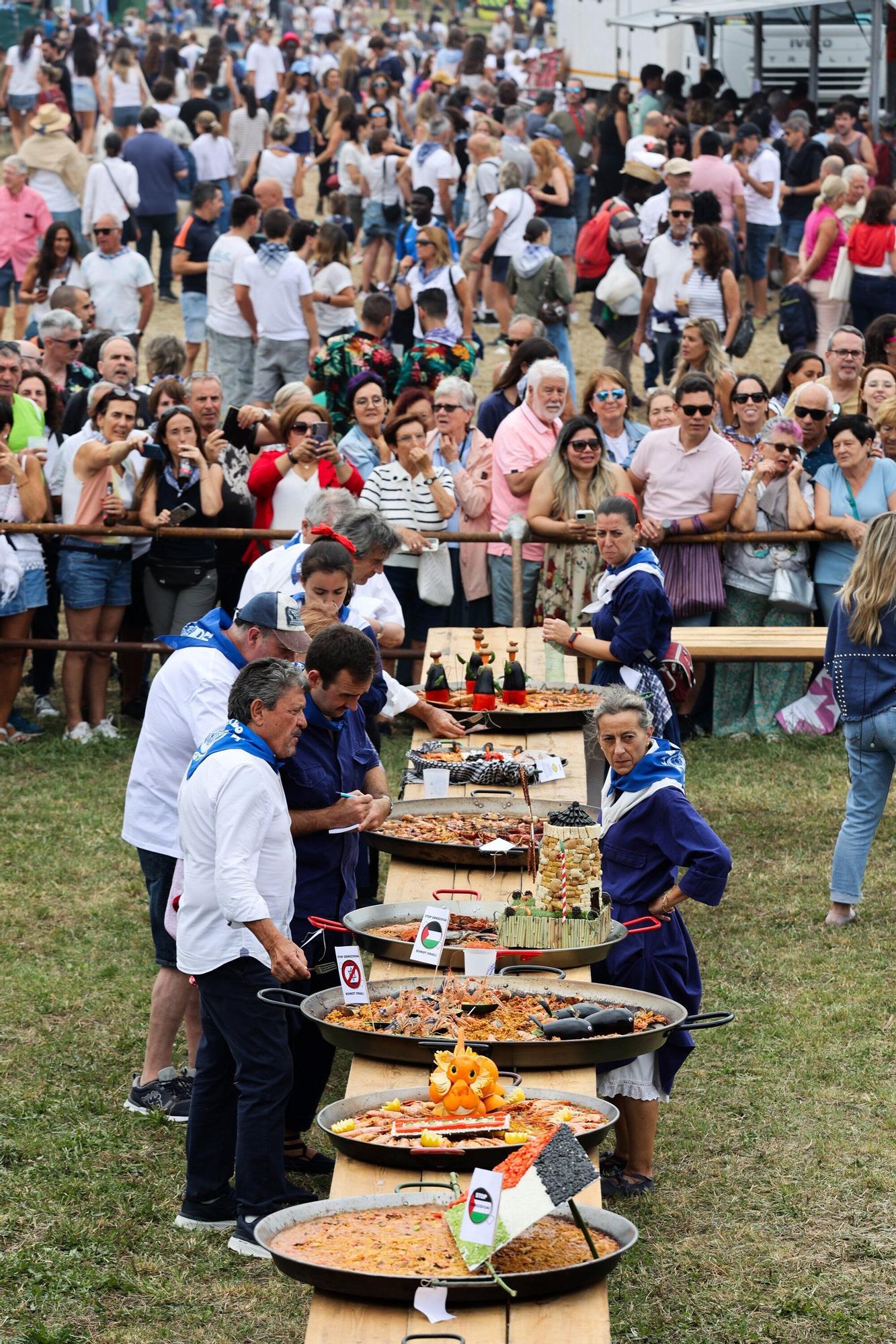 En imágenes: Getxo celebra sus Paellas de Aixerrota