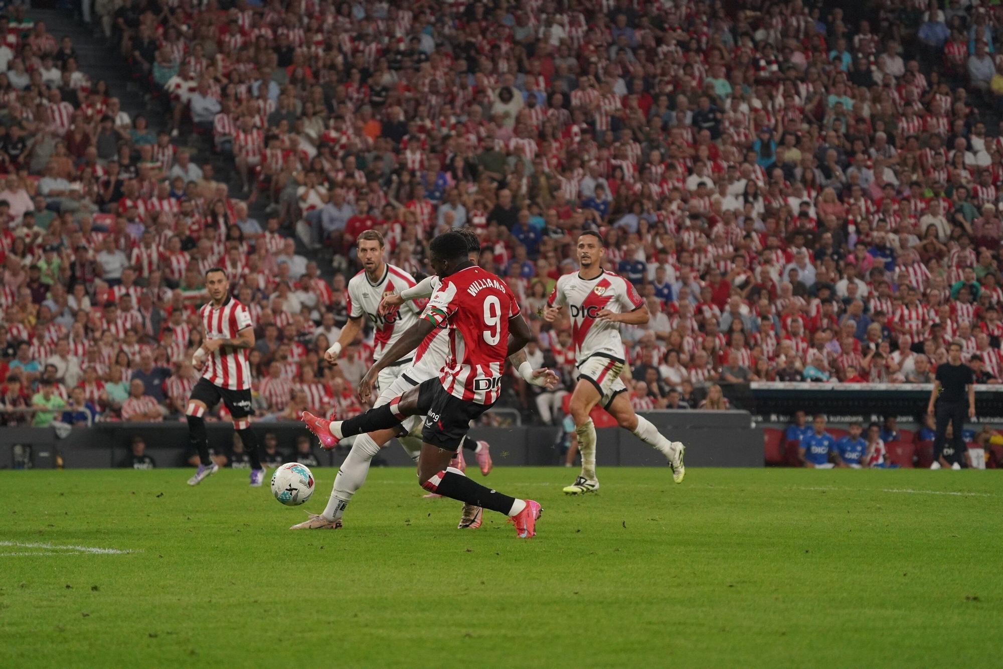 El Athletic - Rayo Vallecano, en imágenes