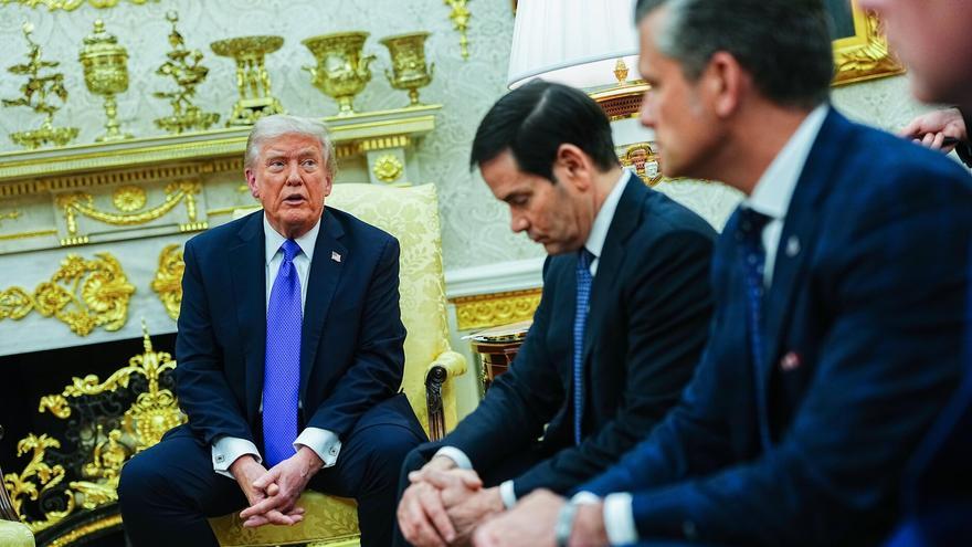 Trump vuelve a criticar a España ante el secretario general de la OTAN: &quot;No juega en equipo&quot;