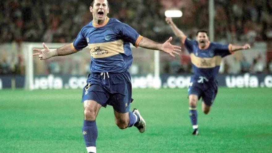 Javi Moreno rememora "la locura" del Alavés que sorprendió a Europa en 2001