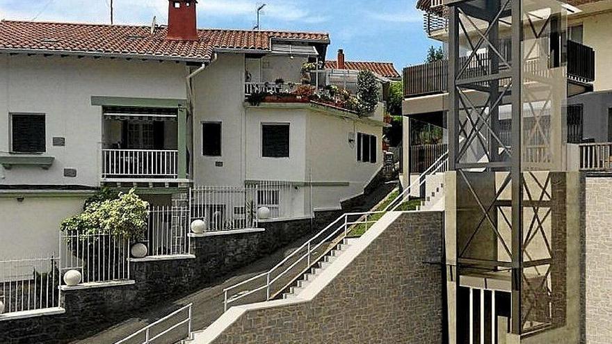 Azpeitia adjudica la obra del ascensor entre Arana y Aranagoikoa