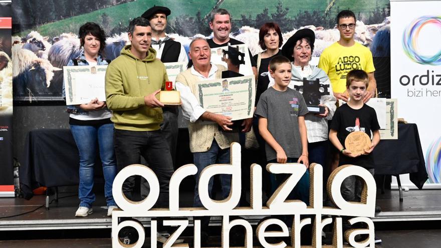 Todos los ganadores del Concurso de Quesos Idiazabal de Ordizia