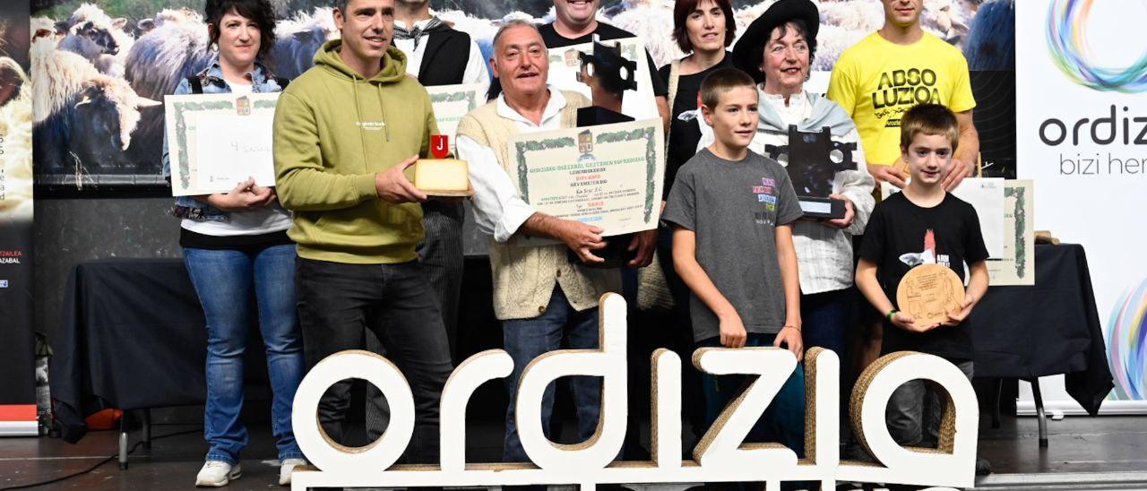 Todos los ganadores del Concurso de Quesos Idiazabal de Ordizia