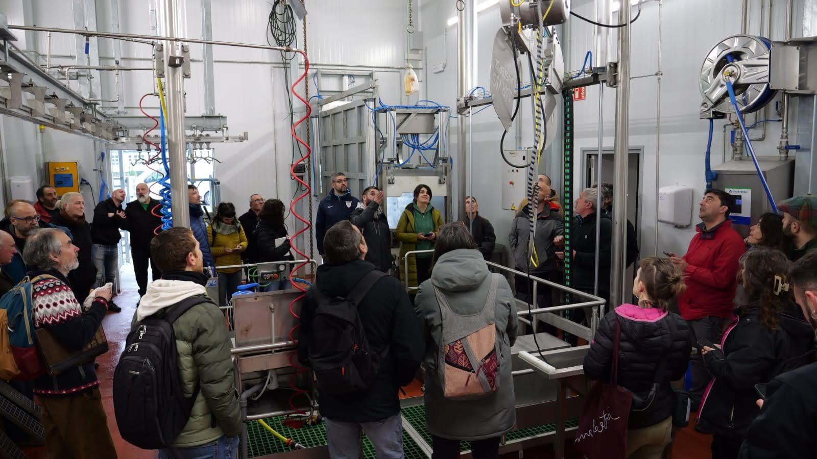 Una de las visitas programadas es al centro de transformación cárnica Belardi de Orduña