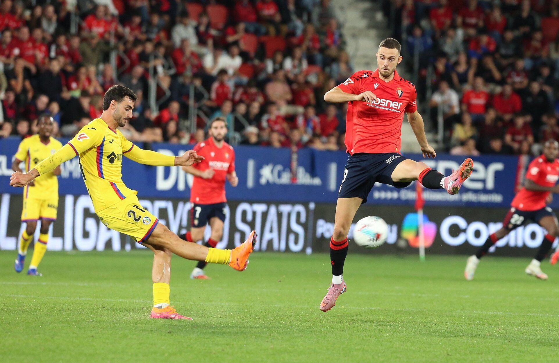 Fotos del Osasuna-Getafe en El Sadar