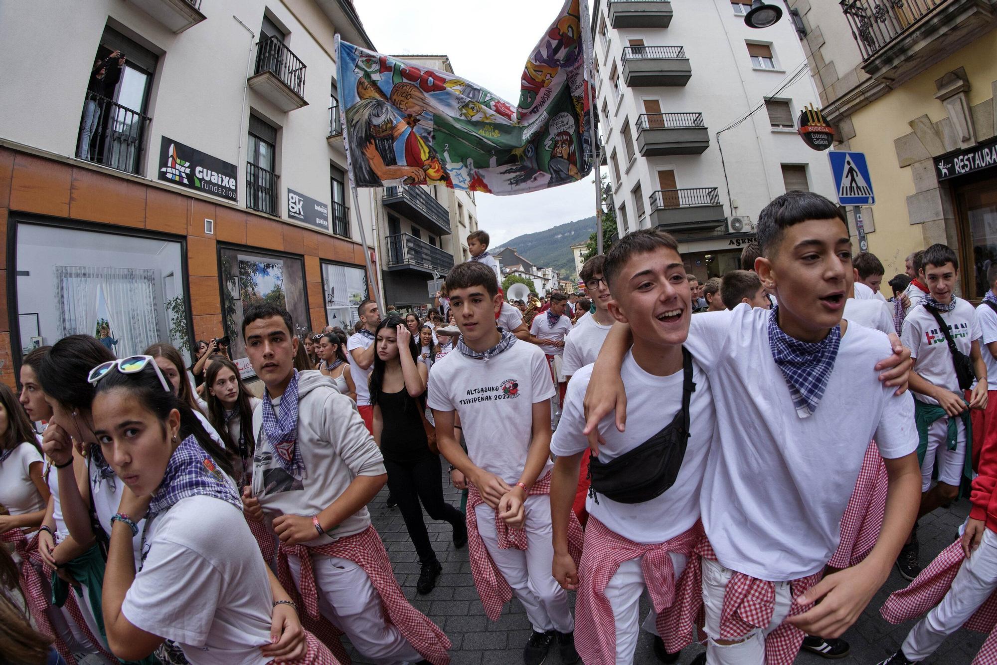 Fotos del Chupinazo de Alsasua