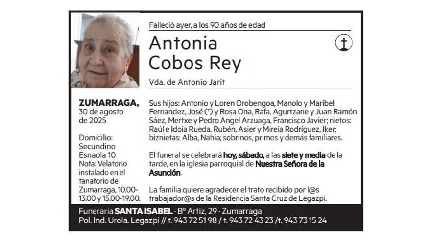 Antonia Cobos Rey